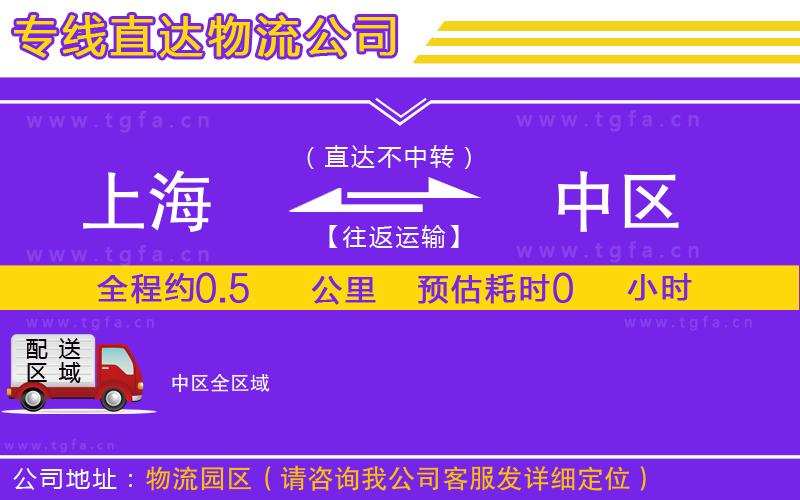 上海到中區(qū)物流公司