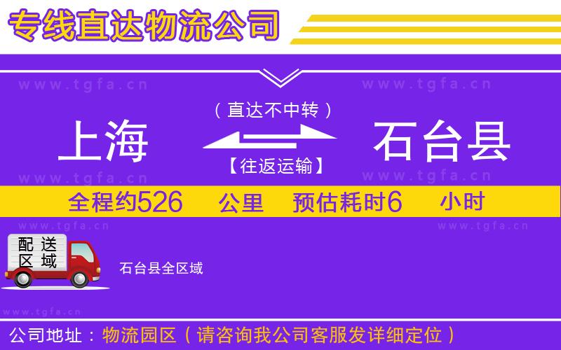 上海到石臺縣物流公司