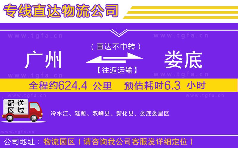 廣州到婁底物流專線