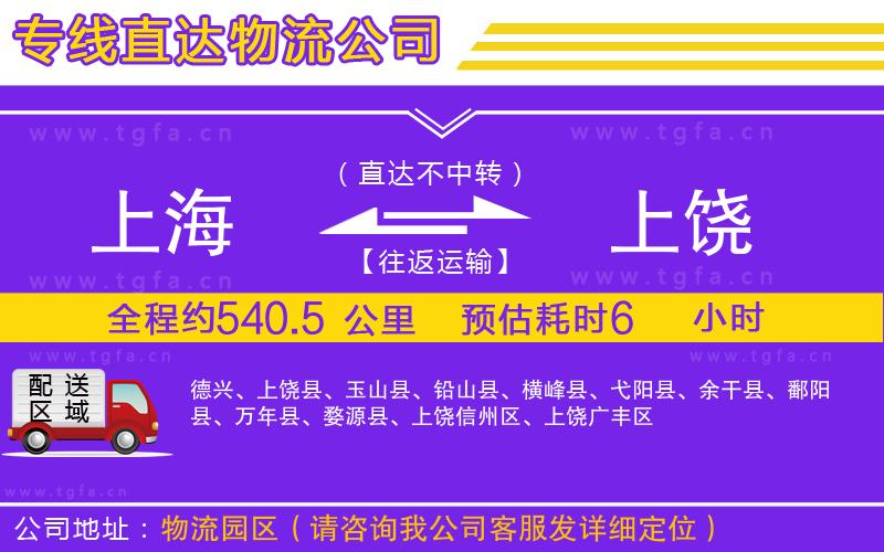 上海到上饒物流公司