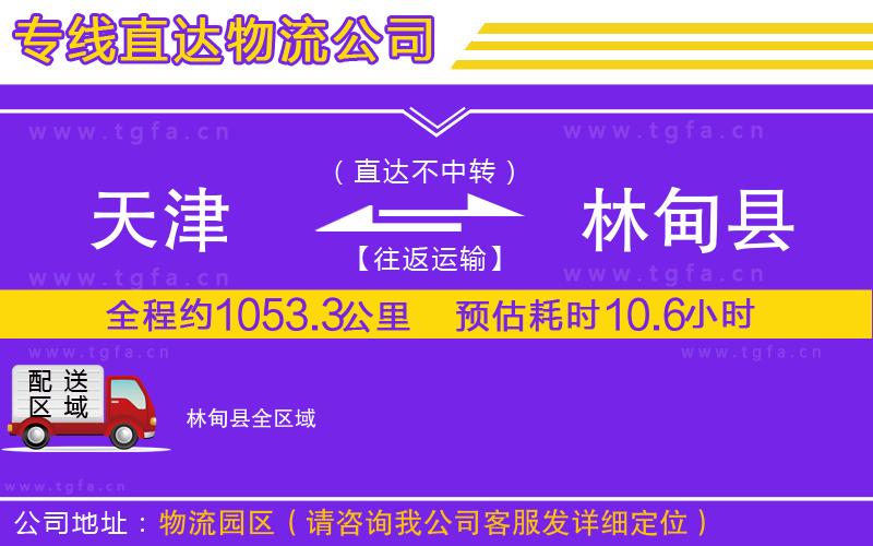 天津到林甸縣物流公司