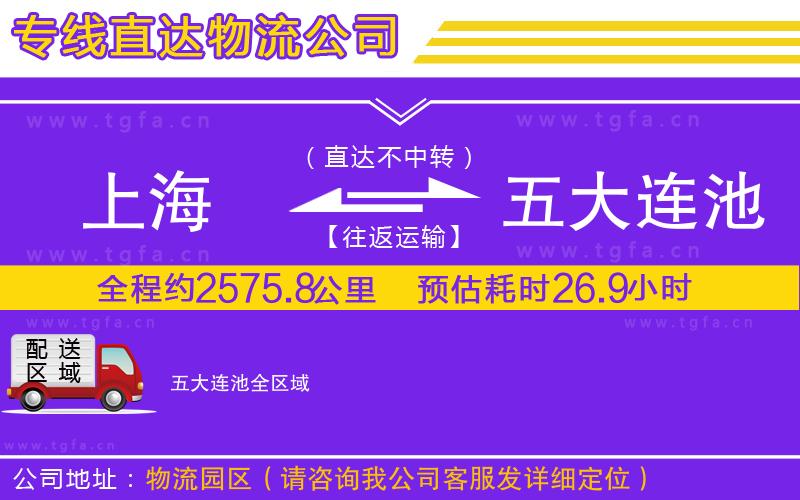 上海到五大連池物流專線
