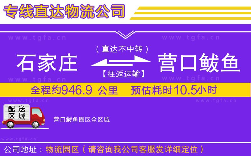 石家莊到營(yíng)口鲅魚(yú)圈區(qū)物流公司