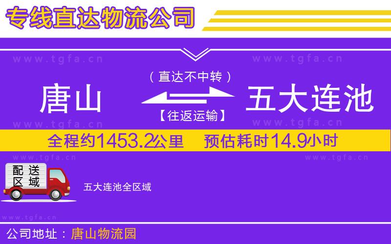唐山到五大連池物流專線