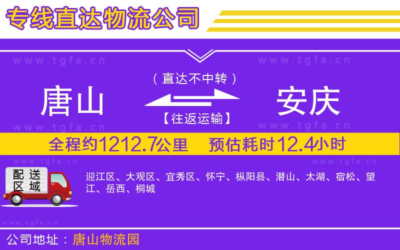 唐山到安慶貨運(yùn)公司