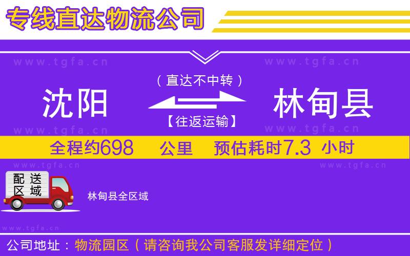沈陽(yáng)到林甸縣物流公司