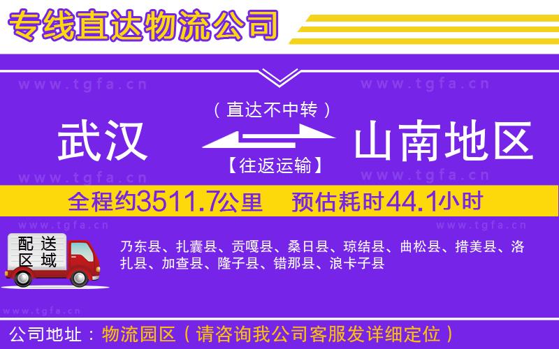 武漢到山南地區(qū)物流專線