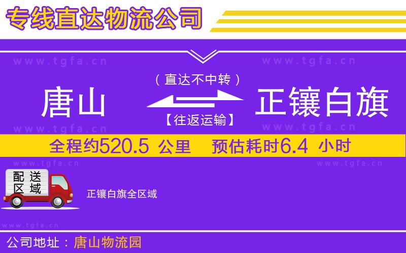 唐山到正鑲白旗物流專線