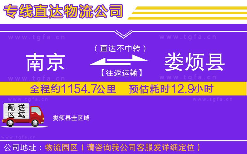 南京到婁煩縣物流公司