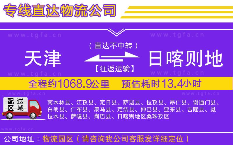 天津到日喀則地區(qū)物流公司