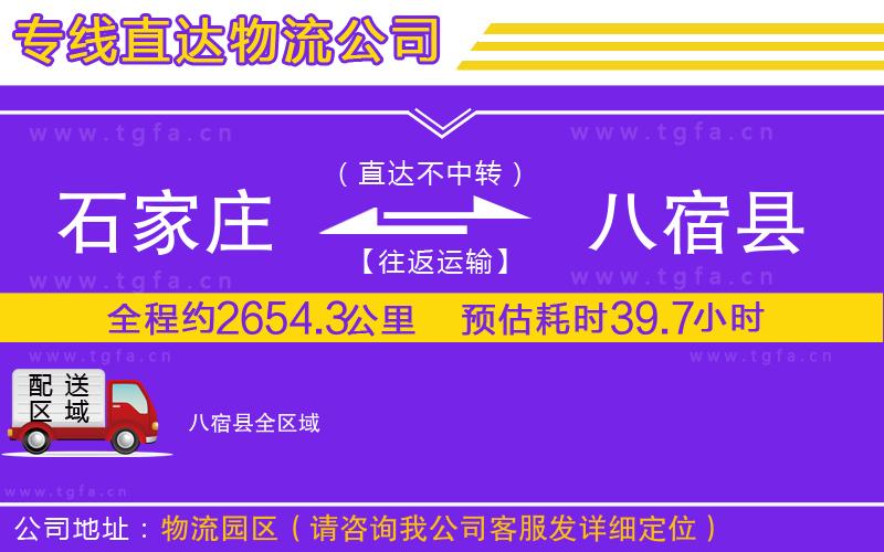 石家莊到八宿縣物流專(zhuān)線