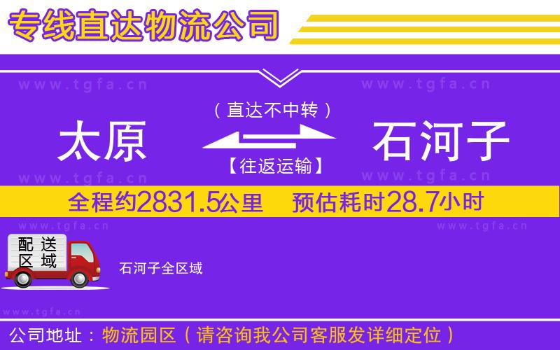 太原到石河子物流專線