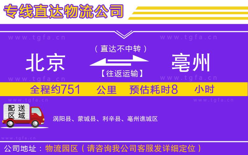 天津到宣城物流公司