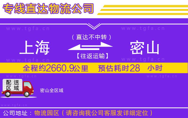 上海到密山物流專(zhuān)線(xiàn)