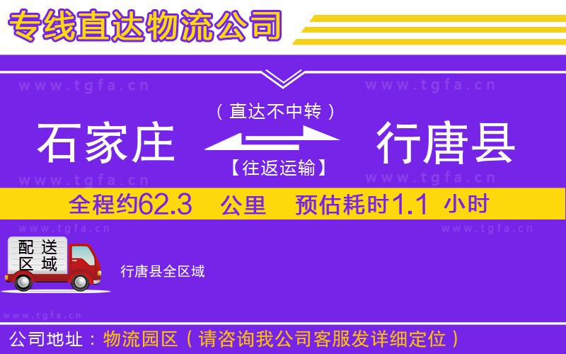 石家莊到行唐縣物流公司