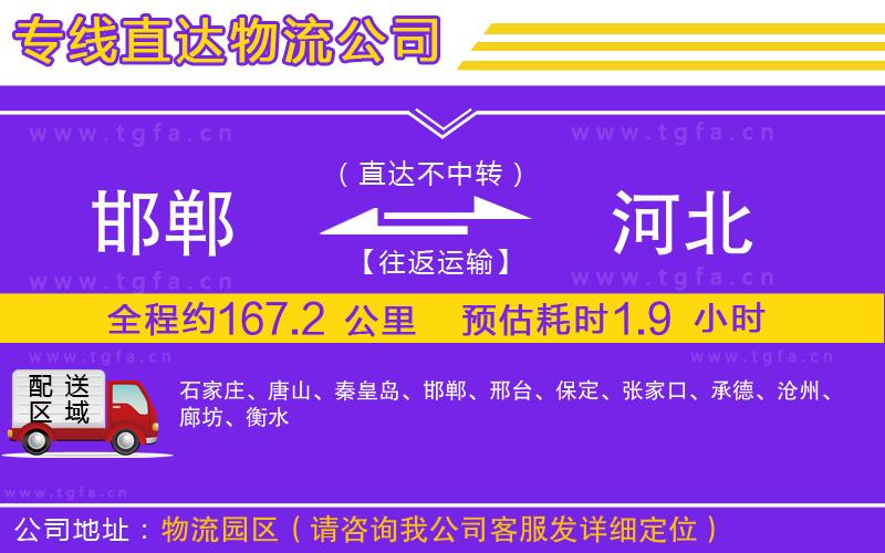 邯鄲到河北物流專(zhuān)線