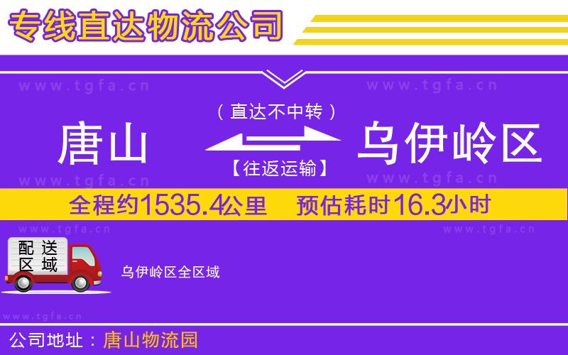 唐山到烏伊嶺區(qū)物流專(zhuān)線