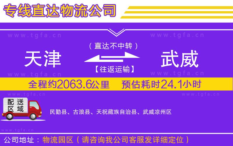 天津到武威物流專(zhuān)線(xiàn)